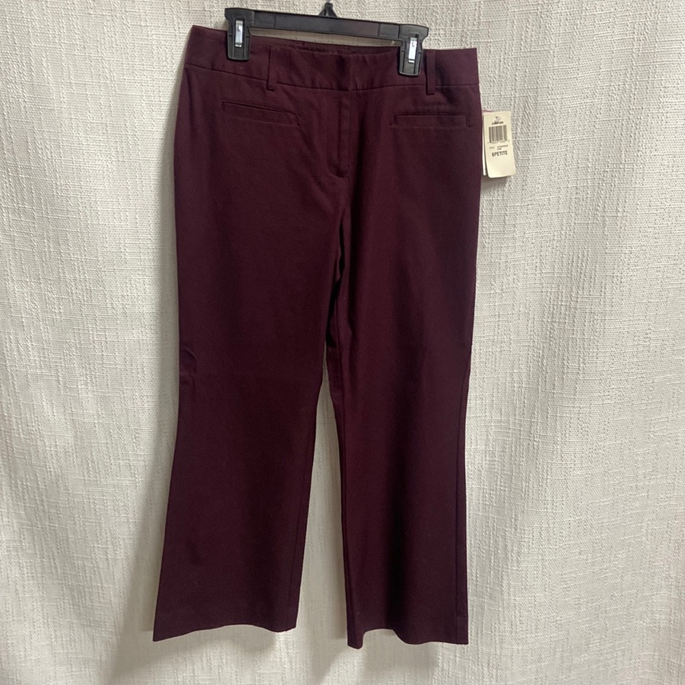 INC maroon pants